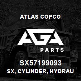 SX57199093 Atlas Copco SX, CYLINDER, HYDRAULIC | AGA Parts