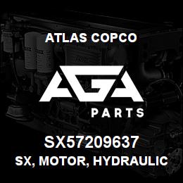 SX57209637 Atlas Copco SX, MOTOR, HYDRAULIC | AGA Parts