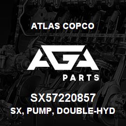 SX57220857 Atlas Copco SX, PUMP, DOUBLE-HYD | AGA Parts