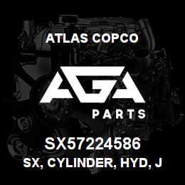 SX57224586 Atlas Copco SX, CYLINDER, HYD, JACK | AGA Parts