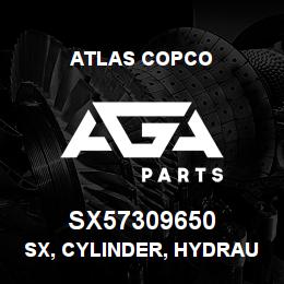SX57309650 Atlas Copco SX, CYLINDER, HYDRAULIC | AGA Parts