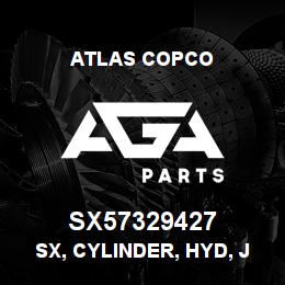 SX57329427 Atlas Copco SX, CYLINDER, HYD, JACK | AGA Parts