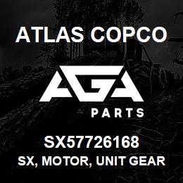 SX57726168 Atlas Copco SX, MOTOR, UNIT GEAR | AGA Parts