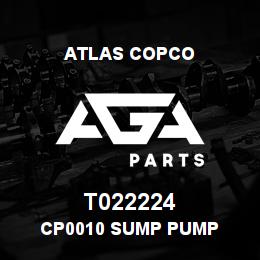 T022224 Atlas Copco CP0010 SUMP PUMP | AGA Parts