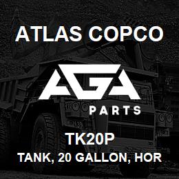 TK20P Atlas Copco TANK, 20 GALLON, HOR | AGA Parts