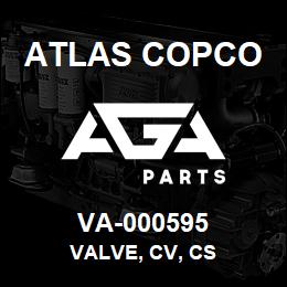 VA-000595 Atlas Copco VALVE, CV, CS | AGA Parts