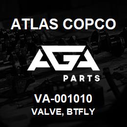 VA-001010 Atlas Copco VALVE, BTFLY | AGA Parts