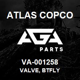 VA-001258 Atlas Copco VALVE, BTFLY | AGA Parts