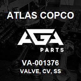 VA-001376 Atlas Copco VALVE, CV, SS | AGA Parts