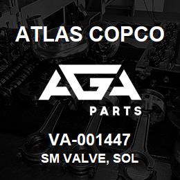 VA-001447 Atlas Copco SM VALVE, SOL | AGA Parts