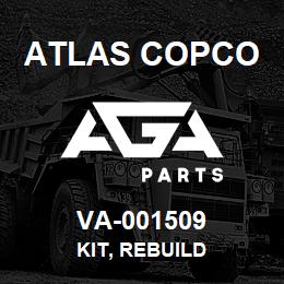VA-001509 Atlas Copco KIT, REBUILD | AGA Parts