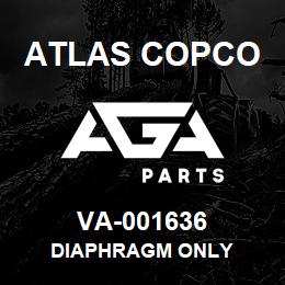 VA-001636 Atlas Copco DIAPHRAGM ONLY | AGA Parts