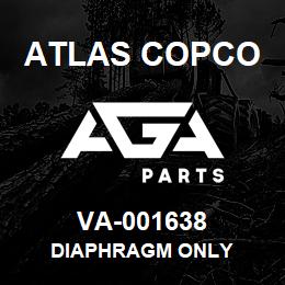 VA-001638 Atlas Copco DIAPHRAGM ONLY | AGA Parts