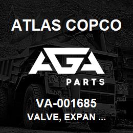 VA-001685 Atlas Copco VALVE, EXPAN ... | AGA Parts