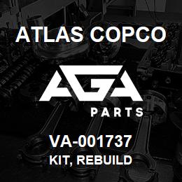 VA-001737 Atlas Copco KIT, REBUILD | AGA Parts