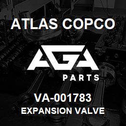 VA-001783 Atlas Copco EXPANSION VALVE | AGA Parts