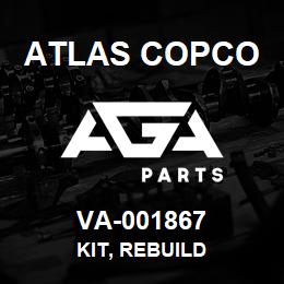 VA-001867 Atlas Copco KIT, REBUILD | AGA Parts
