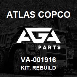 VA-001916 Atlas Copco KIT, REBUILD | AGA Parts