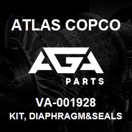 VA-001928 Atlas Copco KIT, DIAPHRAGM&SEALS | AGA Parts