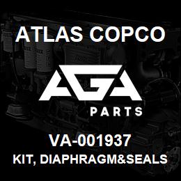 VA-001937 Atlas Copco KIT, DIAPHRAGM&SEALS | AGA Parts