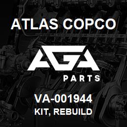 VA-001944 Atlas Copco KIT, REBUILD | AGA Parts