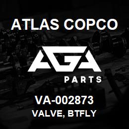 VA-002873 Atlas Copco VALVE, BTFLY | AGA Parts