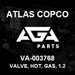 VA-003768 Atlas Copco VALVE, HOT, GAS, 1.25 TON, .375 O | AGA Parts