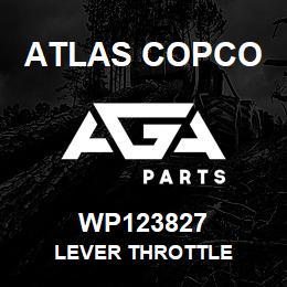 WP123827 Atlas Copco LEVER THROTTLE | AGA Parts