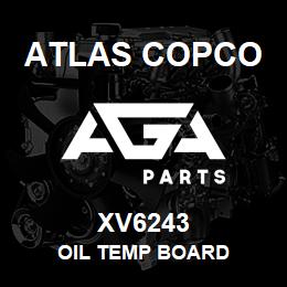 XV6243 Atlas Copco OIL TEMP BOARD | AGA Parts