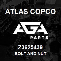 Z3625439 Atlas Copco BOLT AND NUT | AGA Parts