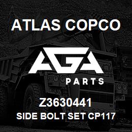 Z3630441 Atlas Copco SIDE BOLT SET CP117 | AGA Parts