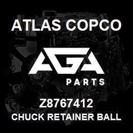 Z8767412 Atlas Copco CHUCK RETAINER BALL SET | AGA Parts