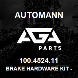 100.4524.11 Automann Brake Hardware Kit - Meritor #KIT8081 | AGA Parts