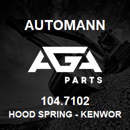104.7102 Automann Hood Spring - Kenworth | AGA Parts