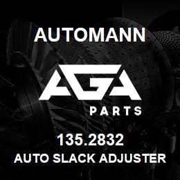 135.2832 Automann Auto Slack Adjuster - 6" Haldex Type, 1.5"-28, 16 Degree | AGA Parts