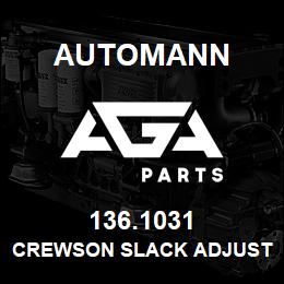 136.1031 Automann Crewson Slack Adjuster - CB21102 | AGA Parts