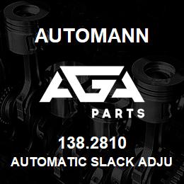 138.2810 Automann Automatic Slack Adjuster - Gunite Type 5.5"Arm, 1.5"-28 Spline | AGA Parts
