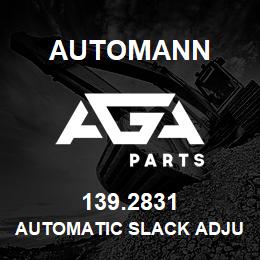 139.2831 Automann Automatic Slack Adjuster - Meritor Rockwell Type 5.5" Arm, 1.5"-28 | AGA Parts