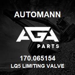 170.065154 Automann LQ5 Limiting Valve | AGA Parts