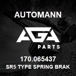 170.065437 Automann SR5 Type Spring Brake Valve | AGA Parts