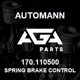 170.110500 Automann Spring Brake Control Valve | AGA Parts