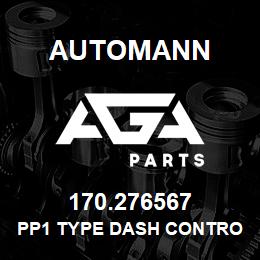 170.276567 Automann PP1 Type Dash Control Valve - 40 PSI | AGA Parts