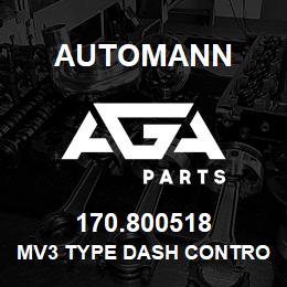 170.800518 Automann MV3 Type Dash Control Module | AGA Parts