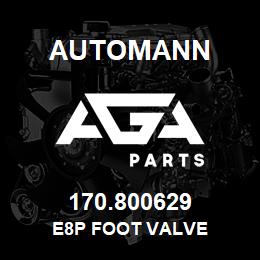 170.800629 Automann E8P Foot Valve | AGA Parts