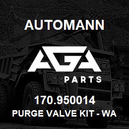 170.950014 Automann Purge Valve Kit - Wabco Style | AGA Parts