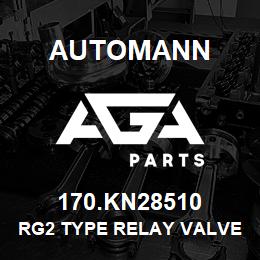 170.KN28510 Automann RG2 Type Relay Valve | AGA Parts