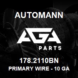 178.2110BN Automann Primary Wire - 10 GA, 100 FT, Brown | AGA Parts