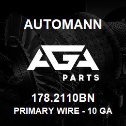 178.2110BN Automann Primary Wire - 10 GA, 100 FT, Brown | AGA Parts