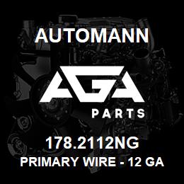 178.2112NG Automann Primary Wire - 12 GA, Orange, 100 FT | AGA Parts