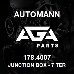 178.4007 Automann Junction Box - 7 Terminal | AGA Parts